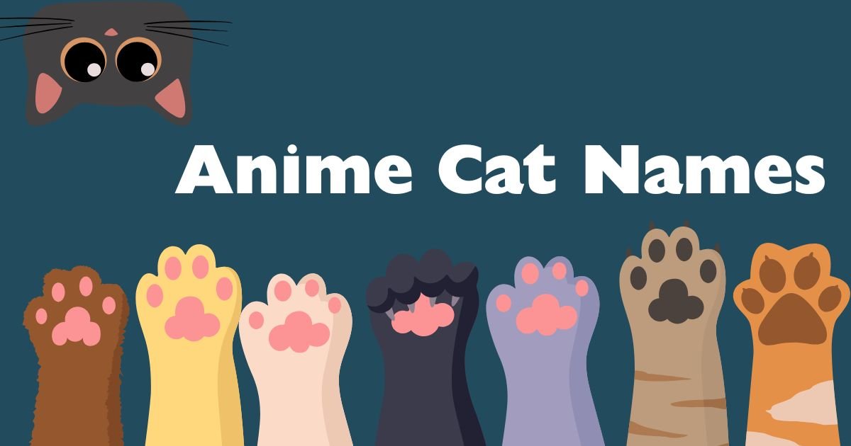 anime cat names